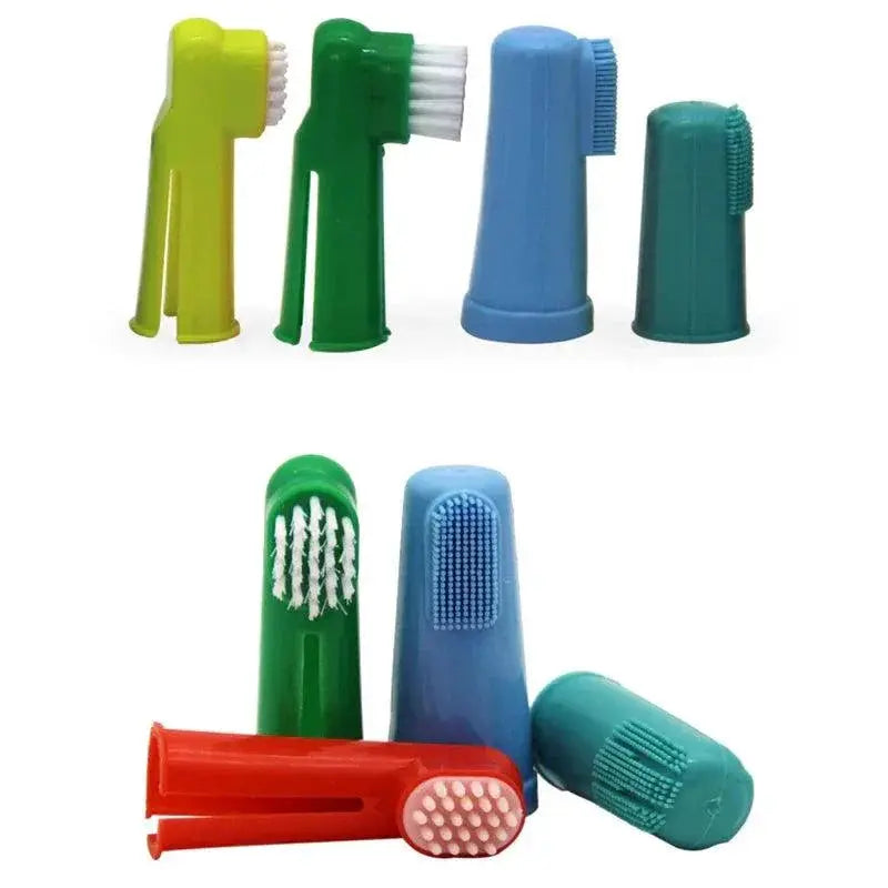 Soft Pet Finger Toothbrush For Fresh Breath Dental Care