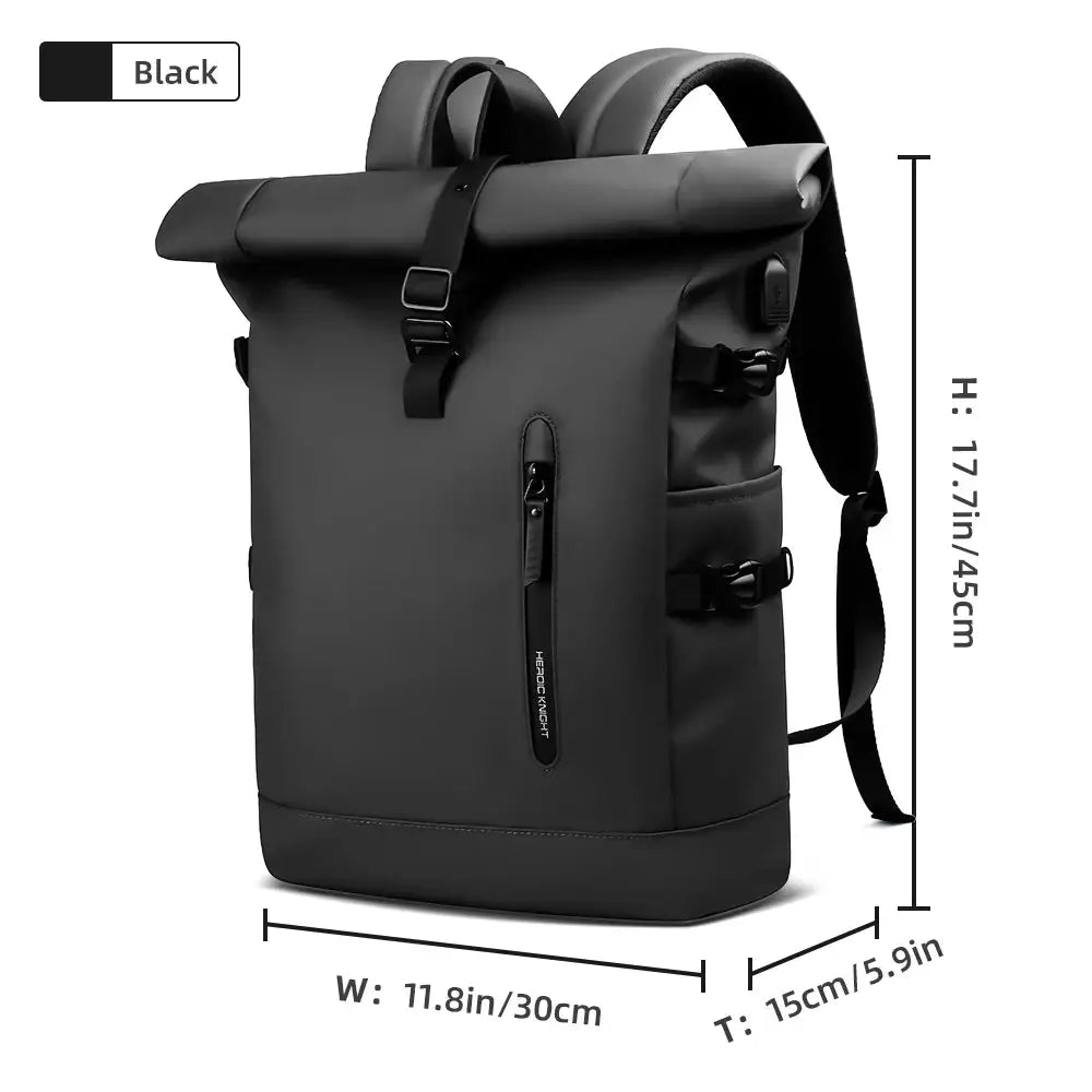 Heroic Knight Waterproof USB Backpack — product view 11