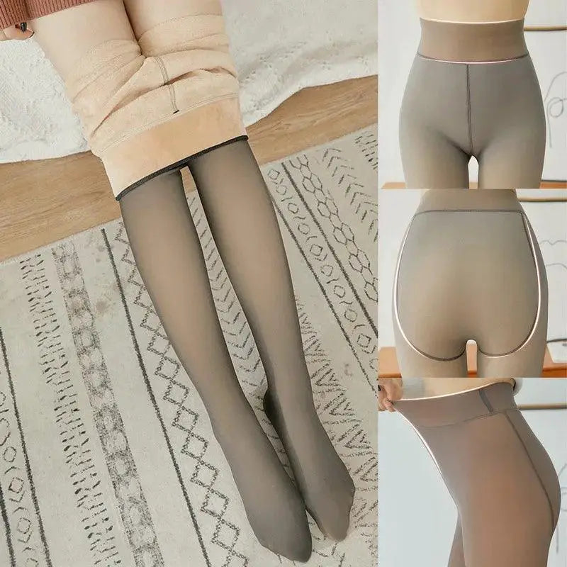 Winter Thermal Leggings Cozy Stockings For Chilly Days