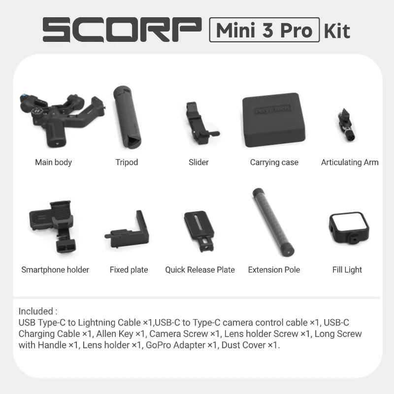 FeiyuTech SCORP Mini 3 Pro