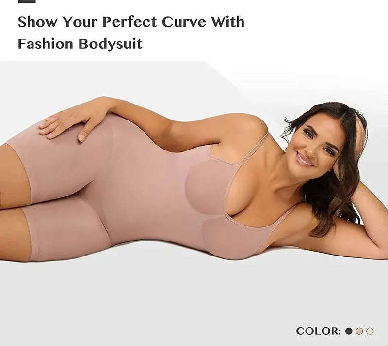 Colombian Shapewear Bodysuit Seamless Tummy Control Slimming