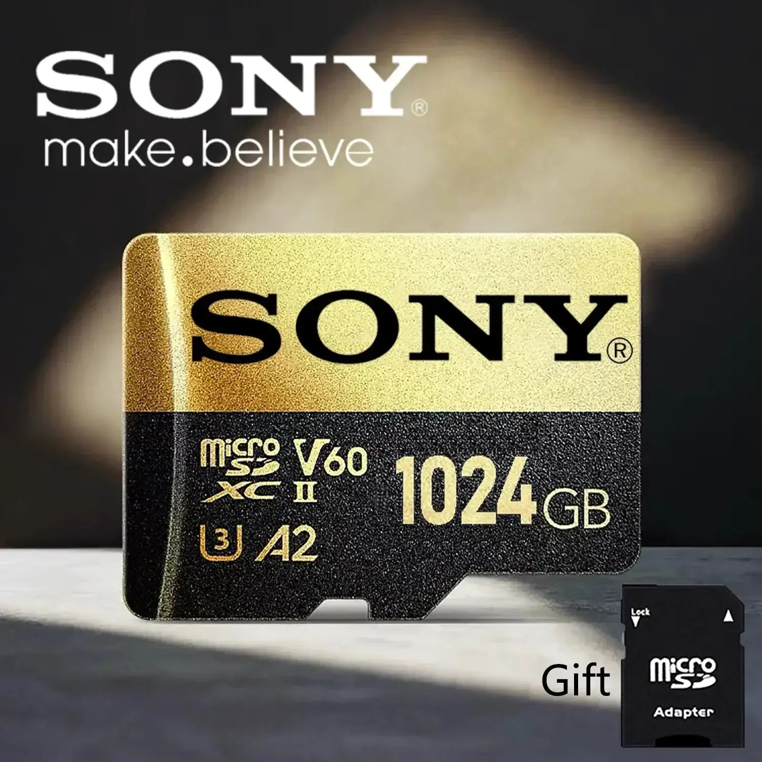 Sony Micro SD Card High Speed U3 A2 32GB 64GB 128GB 256GB