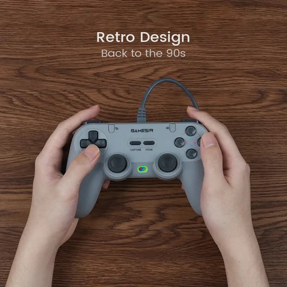 GameSir Tegenaria Lite Wired Controller Gamepad 1000Hz Hall Effect Joysticks Gamepad, Compatible with Switch 2/PC/Android/iOS