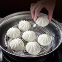 Versatile Stainless Steel Steamer Rack for Air Fryers Use