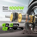 Cybervelo 1000W Fat Tire Electric Bike