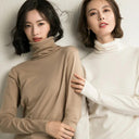 Chic Korean Turtleneck Sweater for Women - 2023 Knitwear