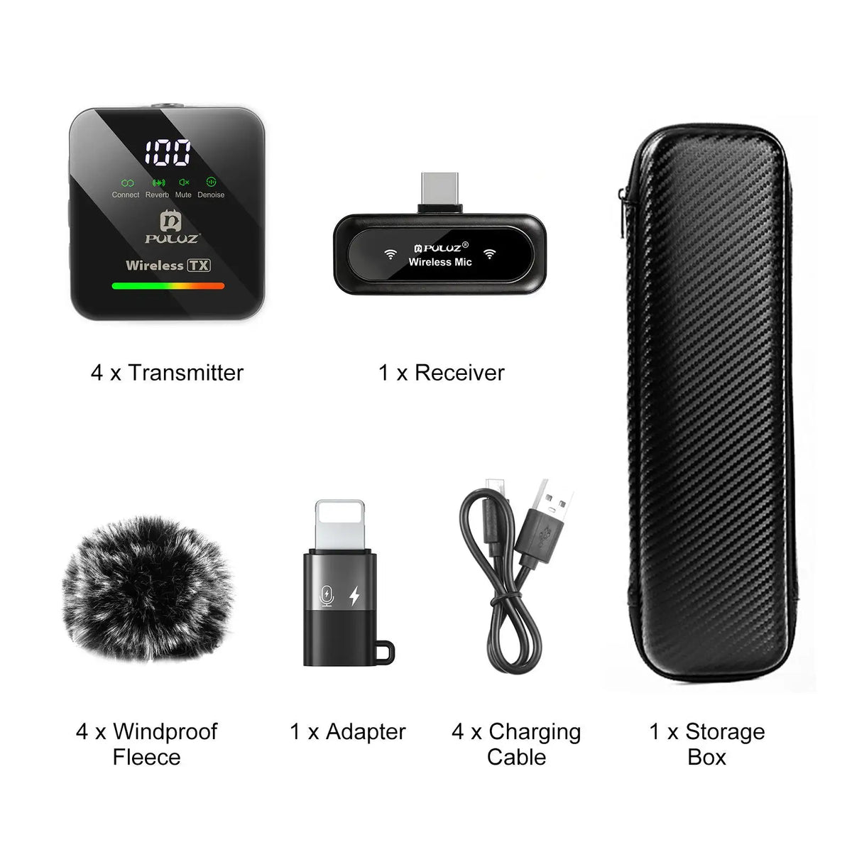 PULUZ Microphone Clearer