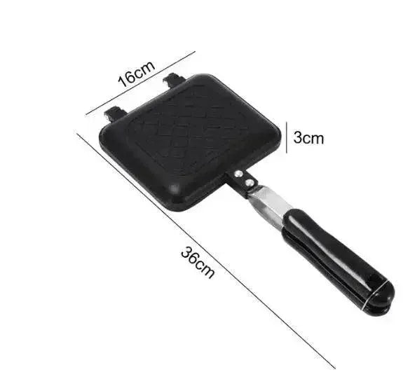 Gas Sandwich Maker And Nonstick Grill Pan For Breakfast