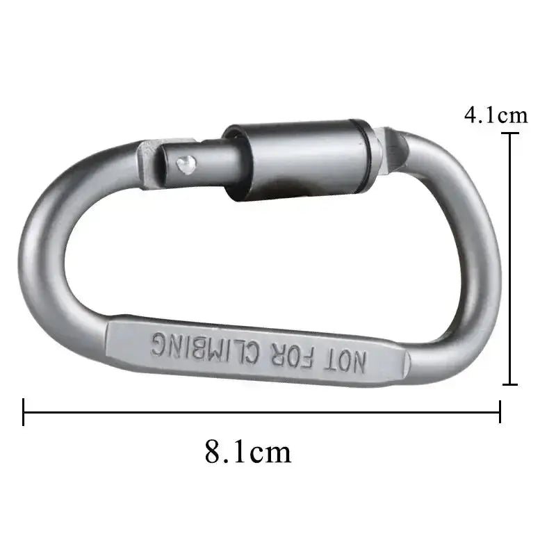 Carabiner Set For Key Camping Survival EDC Outdoor - OurLum.com