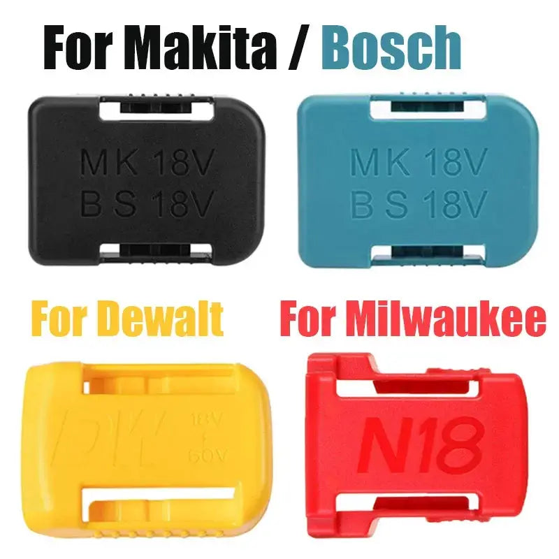 1Pc Machine Holder Battery Storage Rack For 18V Batteries