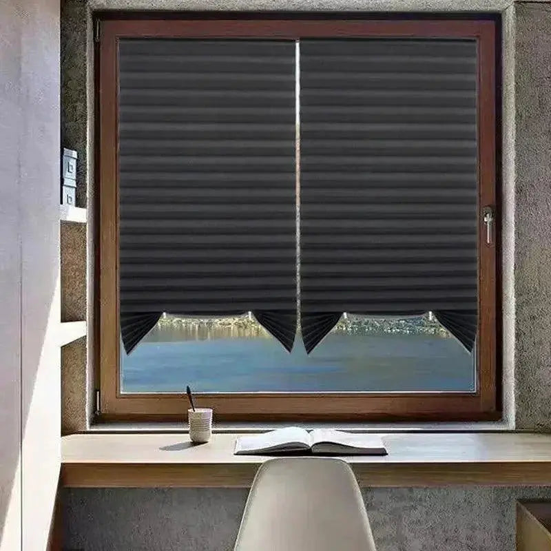 Blackout Cordless Pleated Window Blind With Child Safe
