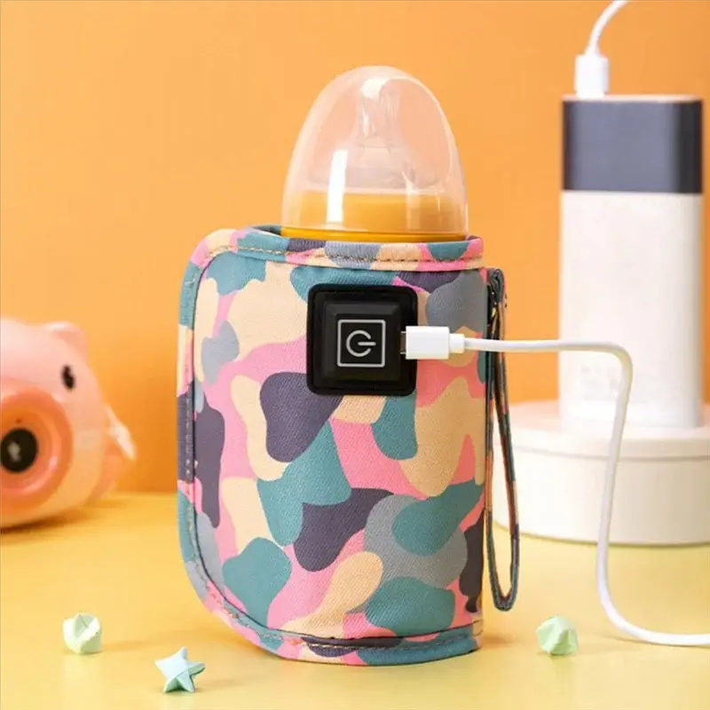 Universal USB Milk Warmer Insulated Camouflage Bag