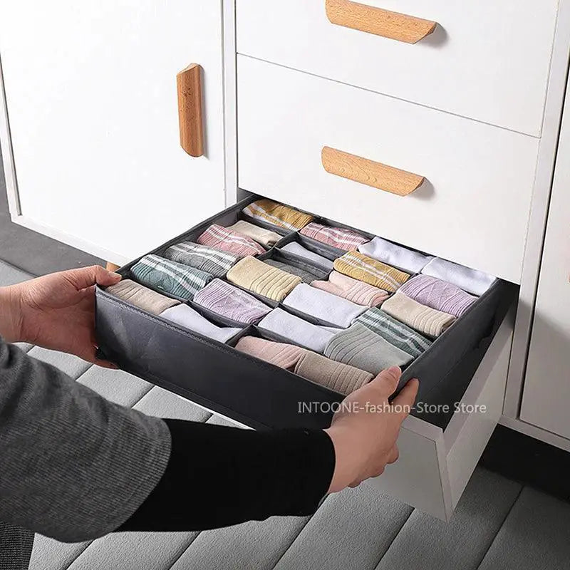 Space Saving Socks And Underwear Organizer For Closet