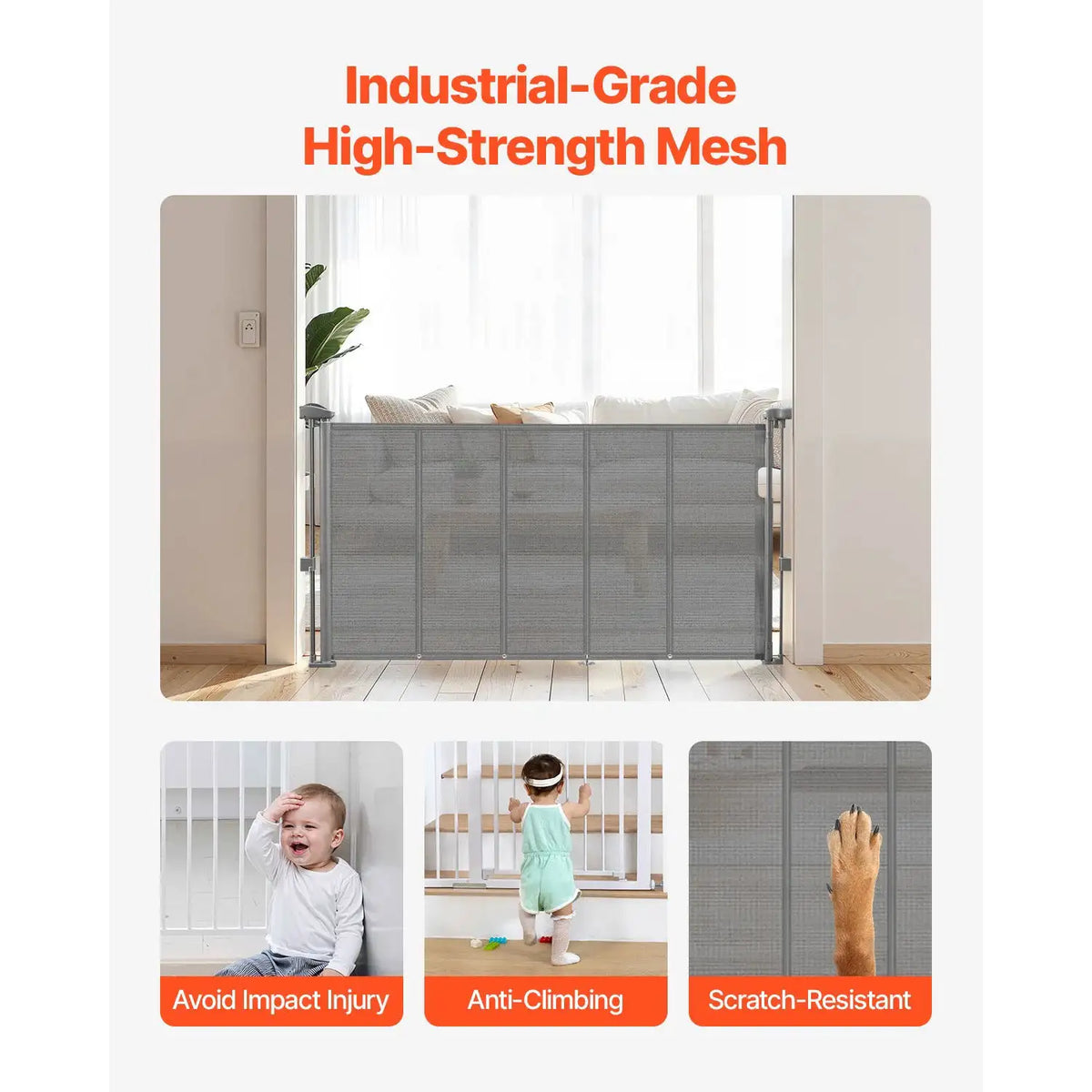 Easy Install Wide Retractable Gate — product image 5