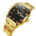Luxury OLEVS Tonneau Men Wristwatch