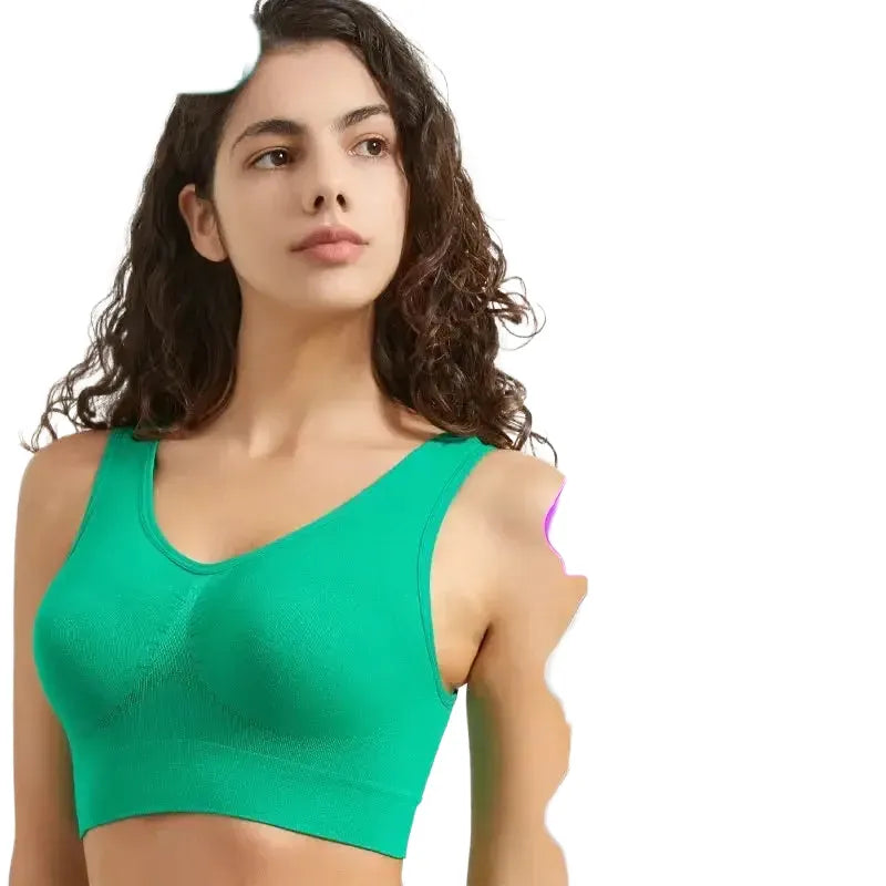 Breathable Wireless Seamless Bralette — product view 1