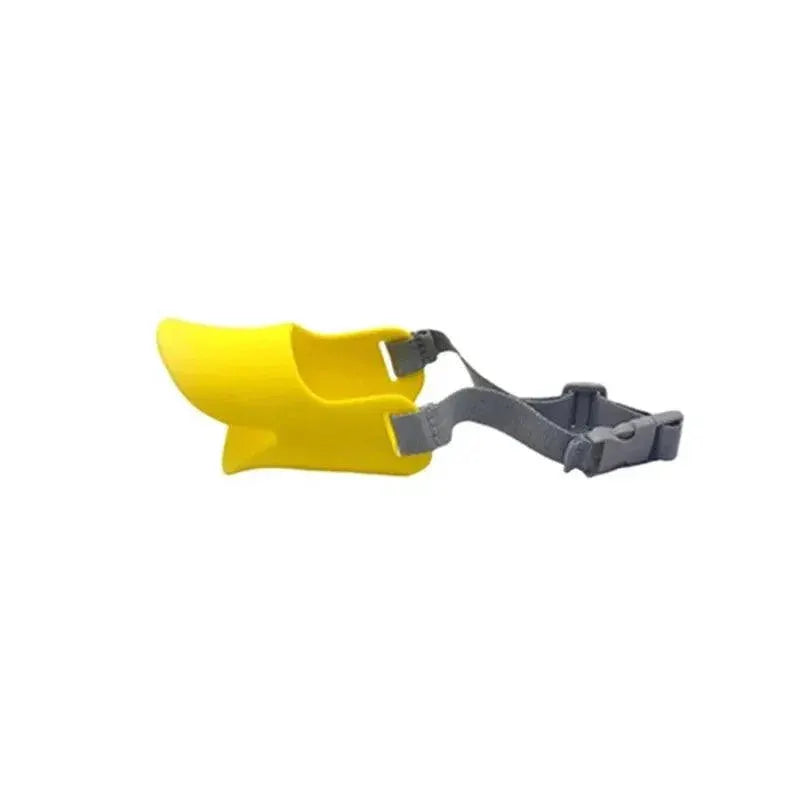 Silicone Duck Dog Muzzle Anti Bite Barking Stop Accessory