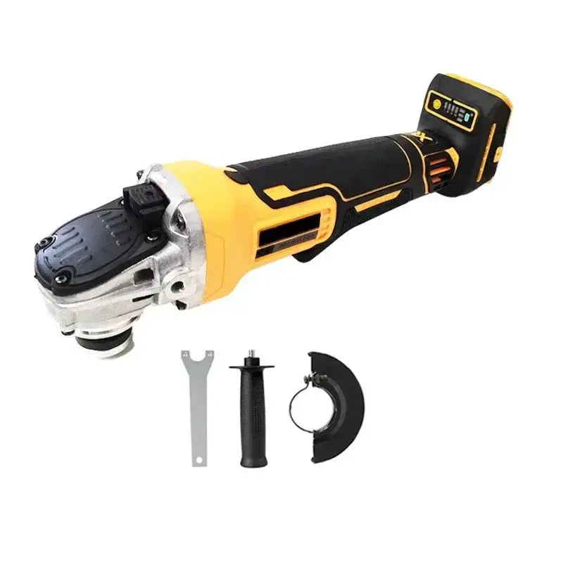 Cordless Brushless Angle Grinder 18V 20V Compatible Power