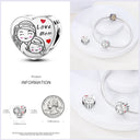 Sterling Silver Heart Shaped Warm