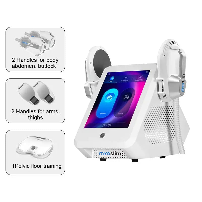 MYoslim 6500W 15Tesla Fat Removal Contouring Muscle Electric Stimulation Ems Body Sculpt Slimming Muslim Sets Machine