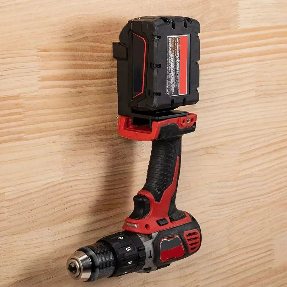 Tool Mount For Milwaukee Battery Holder Dock Organizer