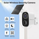 Smart Solar Security Camera for Home Use