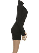 Polished Turtleneck Dress for Women