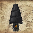 Mould King 13186 Black Pearl Ship Pirate II Building Blocks