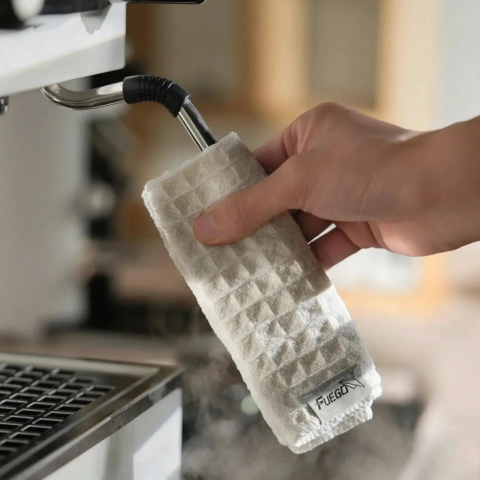 Barista Microfiber Cleaning Cloths Set Kitchen Coffee