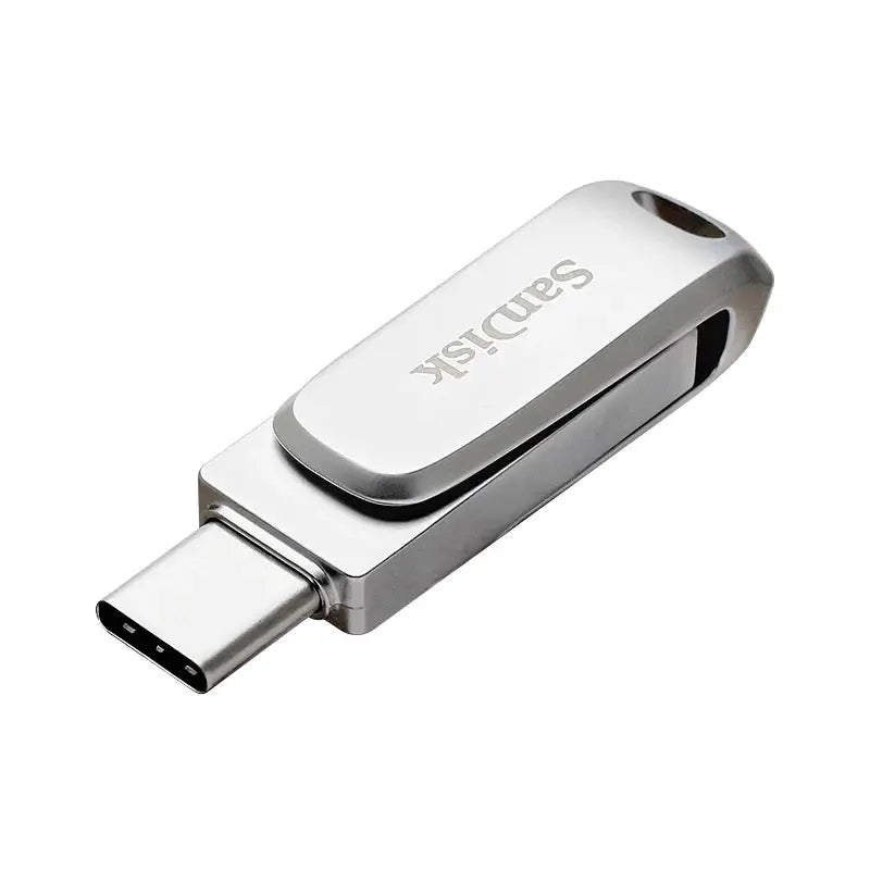 SanDisk Ultra Dual Drive USB3.2 Type-C Flash Drive SDDDC4 Metal Pen Drive 32GB 64GB 128GB 256GB 512GB 1TB USB Disk for Phone PC