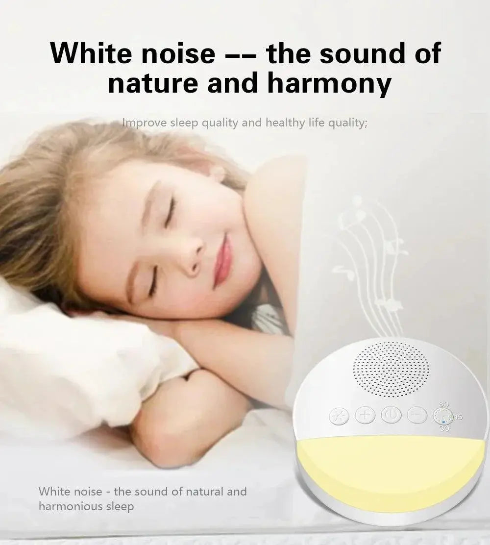 USB Rechargeable Portable Baby White Noise Machine For Sleep