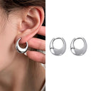 Sterling Silver Earrings Piercing Vintage