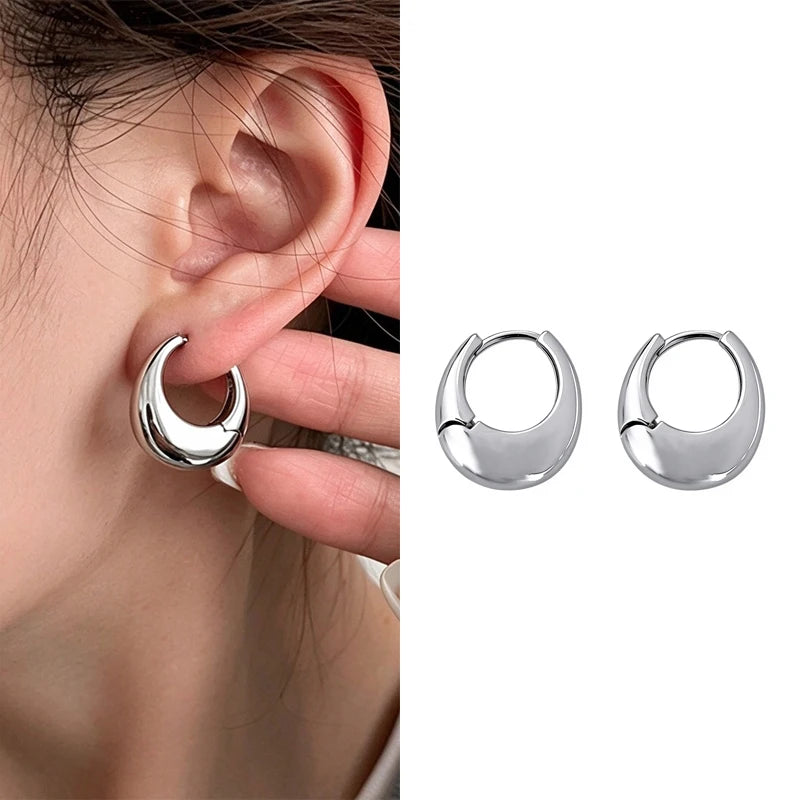 Sterling Silver Earrings Piercing Vintage