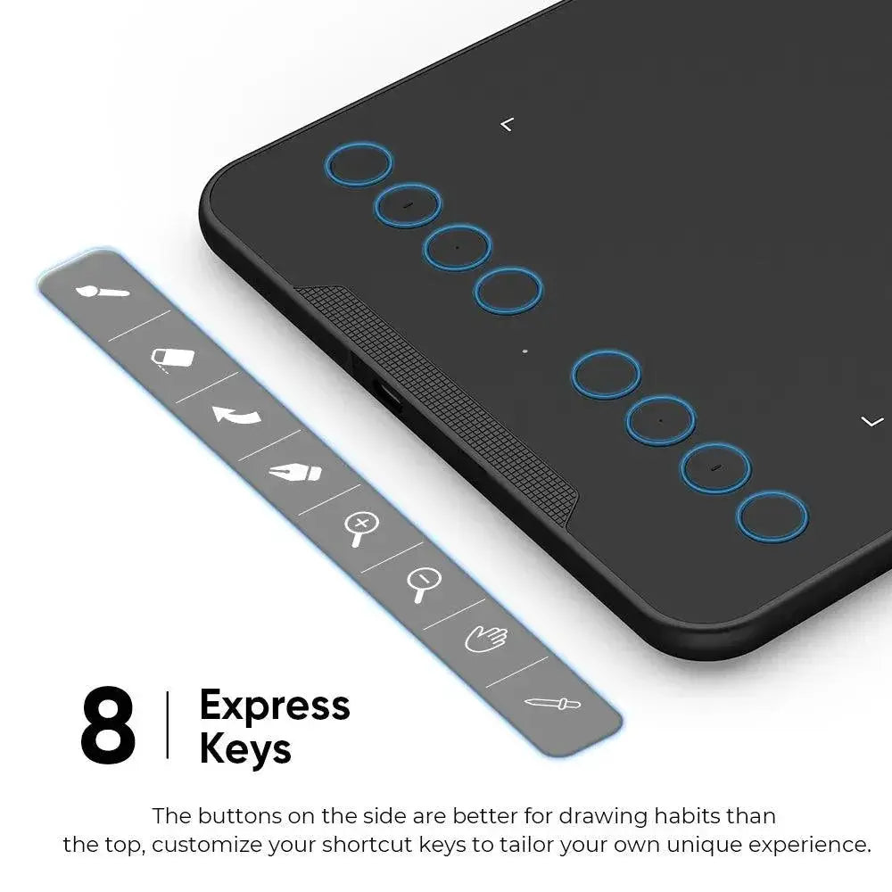 Deco Mini7 Portable Graphics Tablet Artists and Designers