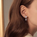 Drop Moissanite Earrings
