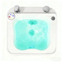 Cross-Border Adjustable Temperature Foot Bath Tubs with Surf-Style Color-Changing Lights and Foot Massage Function