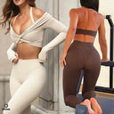Activewear Women Yoga Set Quick Dry Crop Top