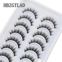 Glamorous Handmade 3D Mink Crisscross Eyelashes 10 Pairs