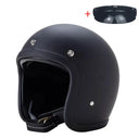 Vintage Open Face Motorcycle Helmet