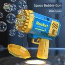 Hot Sale 40 Holes Space Light Bubble Machine Kids Toy