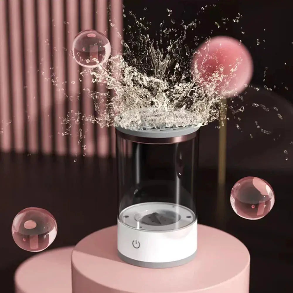 Automatic Rotating Makeup Brush Cleaner For Easy Cleaning - OurLum.com