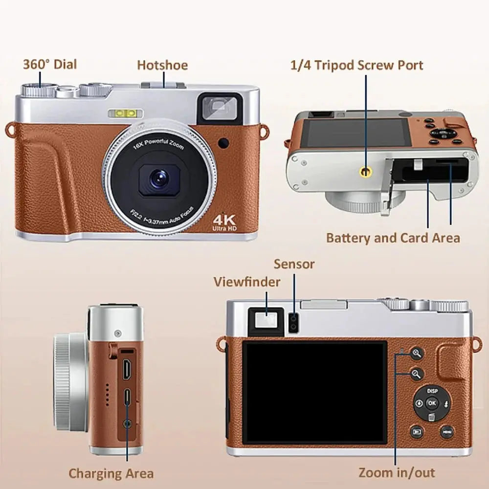 Crisp Vlogging Camera for Creators — product view 10