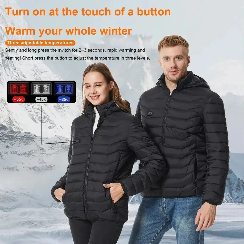 Heated Jacket for Outdoor Hikers Warmth — product view 15
