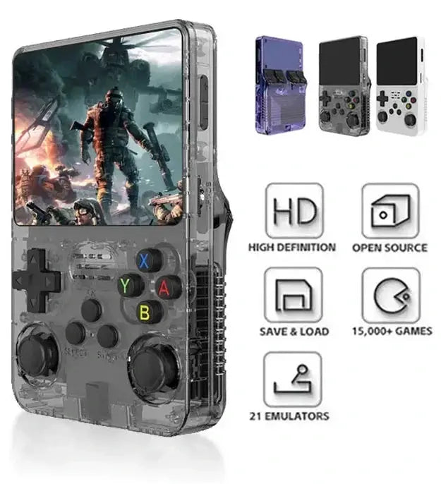 R36S Retro Handheld Game Console With Linux 64GB 15000 Games