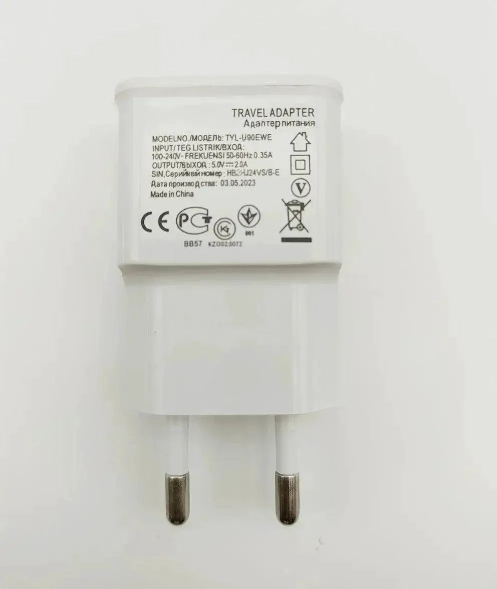 Portable Dual USB Travel Charger Safe Efficient Versatile
