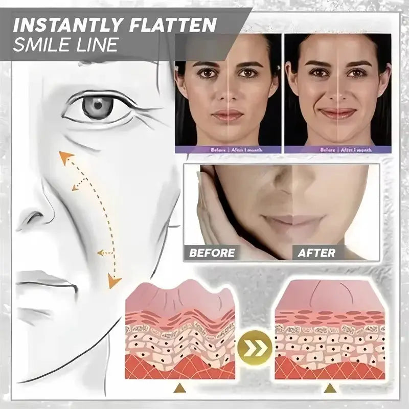 Instant Wrinkle Remover Face Cream Collagen Lifting Firming Fade Fine Lines Anti-aging Whitening Moisturizing Korean Cosmetics