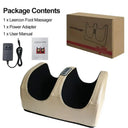 Ergonomic Electric Foot Massager Hot Compress Shiatsu Kneading Leg Calf Muscle Relax Circulation Multifunctional Heat Massager