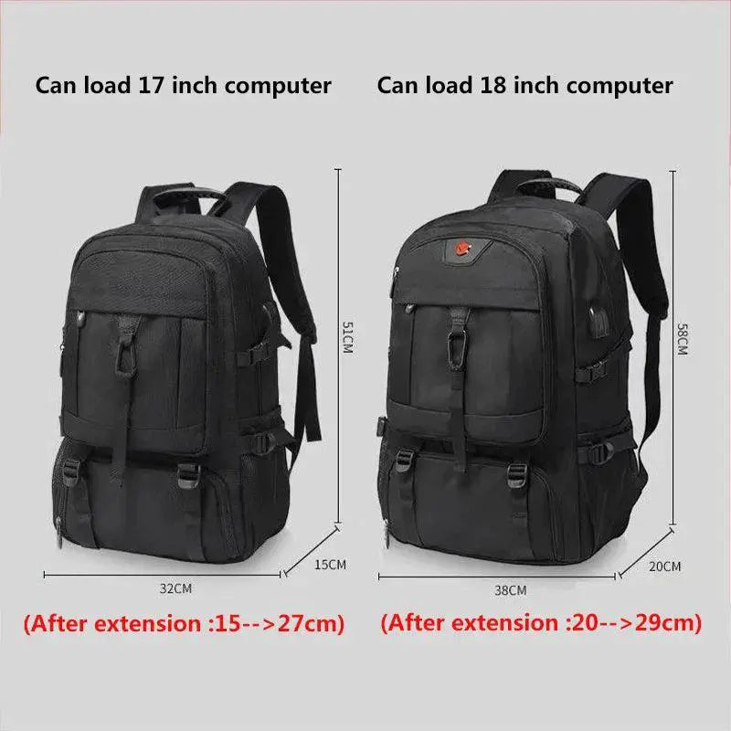 Waterproof Travel Backpack With Shoe Compartment Large