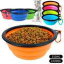Large Collapsible Pet Bowl Portable Travel Dish for Pets