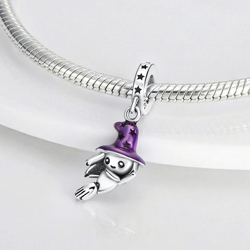 Mula Sterling Silver Halloween Charm